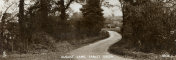 Turk postcard BROK.06 of August Lane, Farley Green circa 1925